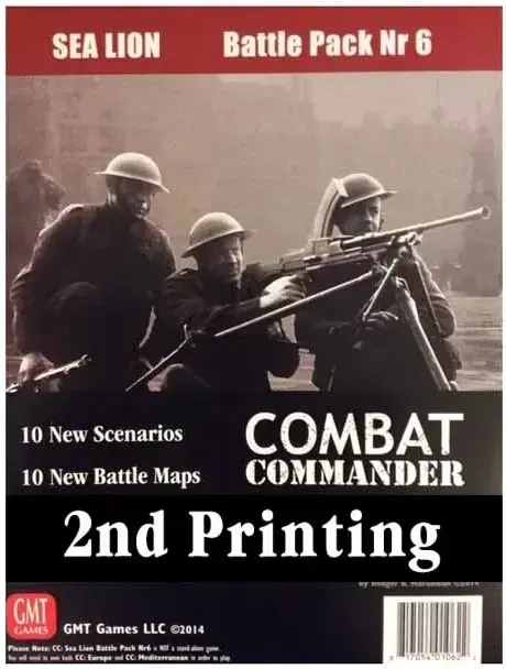 Combat Commander BP #6: Sea Lion, 2nd Printing - EN