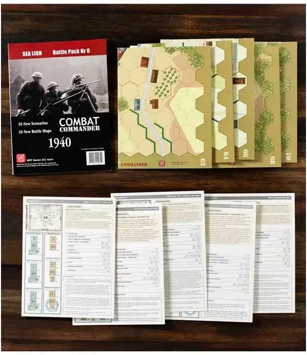 Combat Commander BP #6: Sea Lion, 2nd Printing - EN