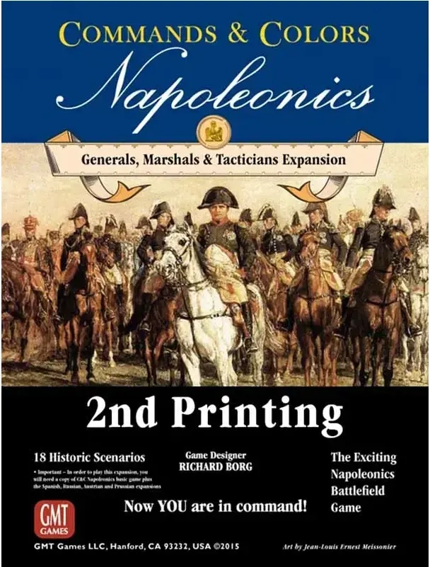 Commands & Colors Napoleonics 5 Generals Marshalls Tacticians - Expansion - EN