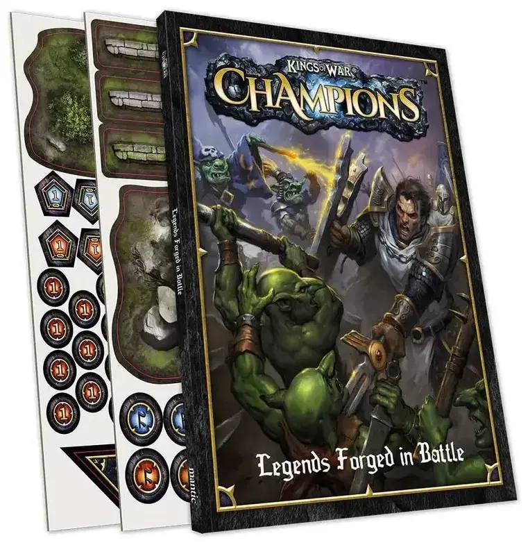Kings of War Champions Rulebook & Tokens - EN