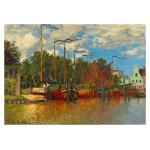 Boats at Zaandam - 1871 - Claude Monet