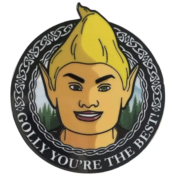The Elder Scrolls IV: Oblivion Adoring Fan Pin Badge