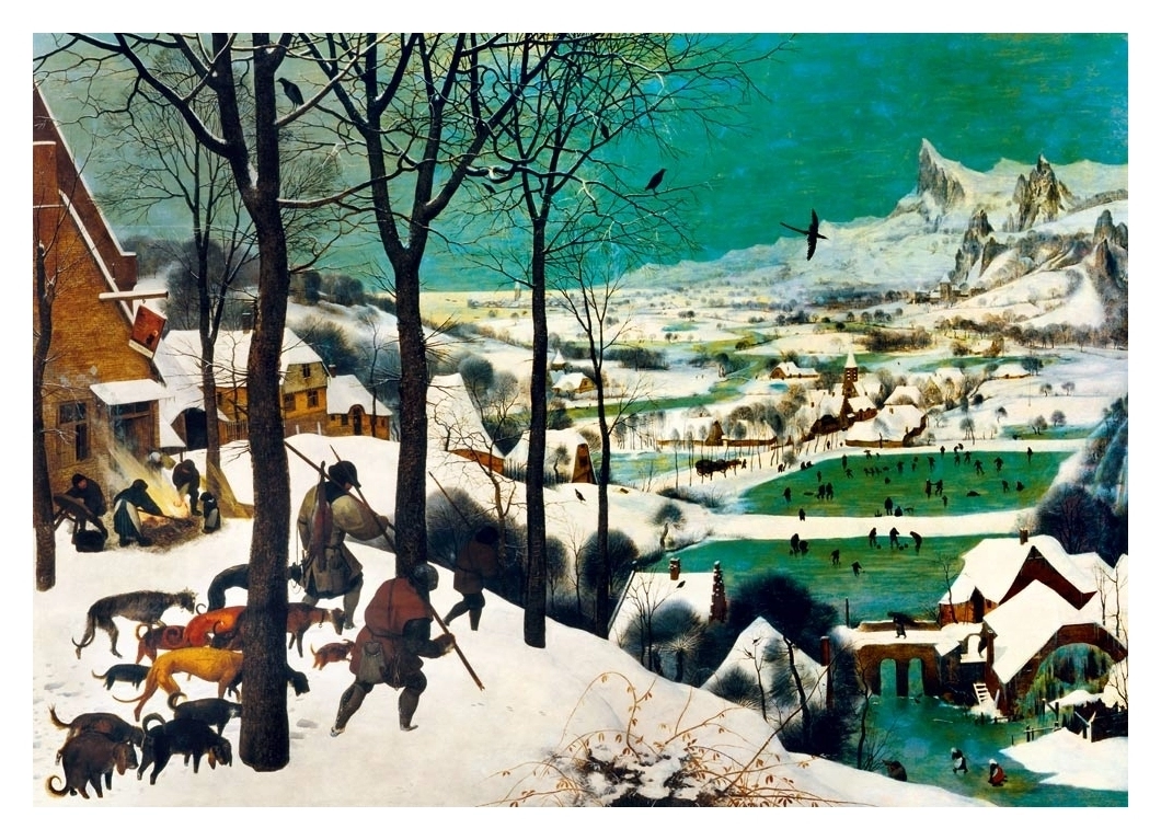 Hunters in the Snow (Winter), 1565 - Pieter Bruegel the Elder