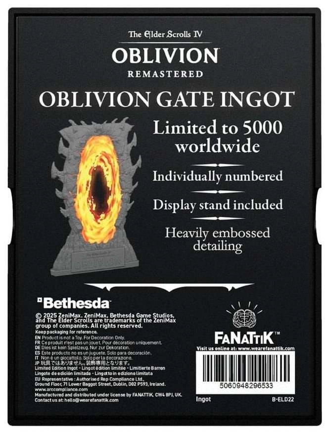 The Elder Scrolls IV: Oblivion Gates Ingot