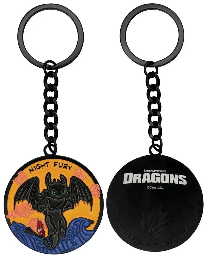 How to Train Your Dragon Night Fury Keyring
