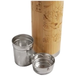 Bamboo tea bottle 400 ml - The great wave of Kanagawa