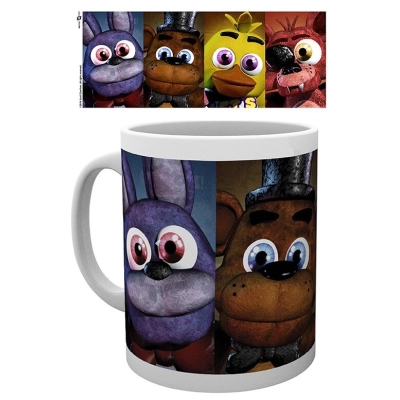 FIVE NIGHTS AT FREDDY'S - Mug - 320 ml - Faces - subli - box
