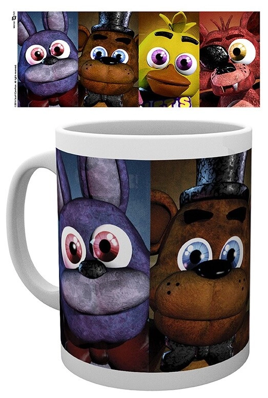 FIVE NIGHTS AT FREDDY'S - Mug - 320 ml - Faces - subli - box