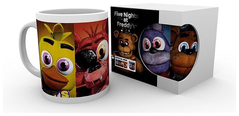FIVE NIGHTS AT FREDDY'S - Mug - 320 ml - Faces - subli - box