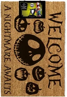 Pyramid Door Mats - Nightmare Before Christmas (A Nightmare Awaits)