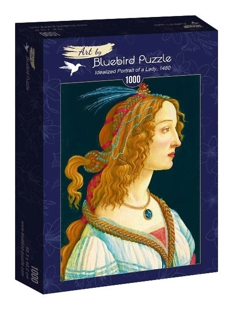 Idealized Portrait of a Lady - 1480 - Sandro Botticelli