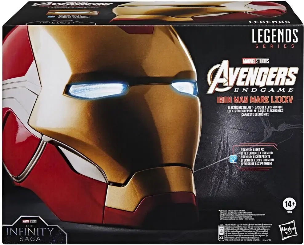 Marvel Legends Series Iron Man Premium Electronic Helmet