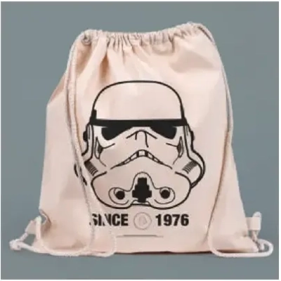 Drawstring Eco Bag - Original Storm Trooper Helmet