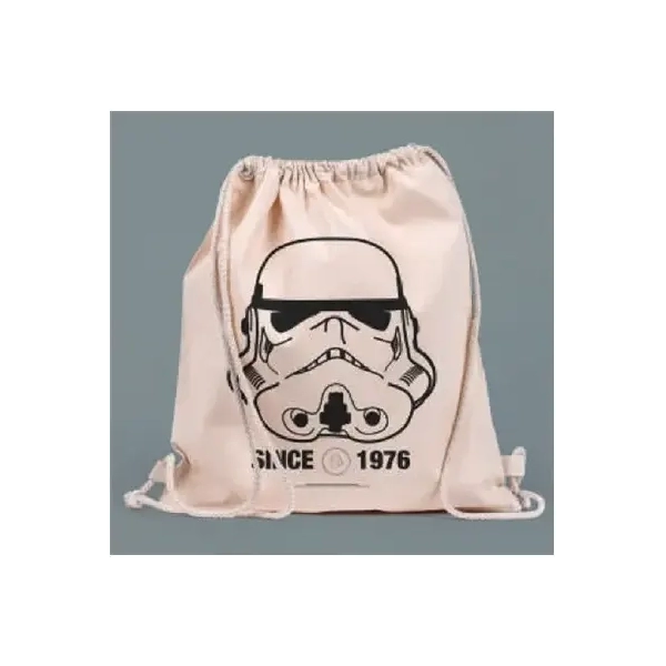 Drawstring Eco Bag - Original Storm Trooper Helmet