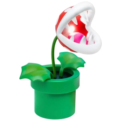 Super Mario Mini Piranha Plant Posable Lamp