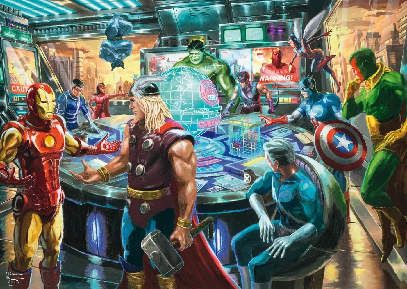 Marvel - The Avengers - Thomas Kinkade Studios