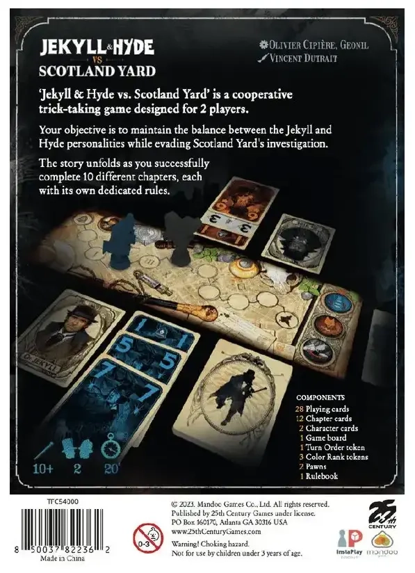 Jekyll & Hyde vs Scotland Yard - EN