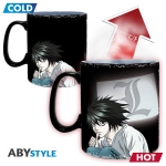 DEATH NOTE - Mug Heat Change - 460 ml - Kira & L - cardboard box