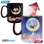 SAILOR MOON - Mug Heat Change- 460ml- Sailor & Chibi- cardboard
