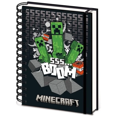 Minecraft (Boom) A5 3D Lencitular Notebook