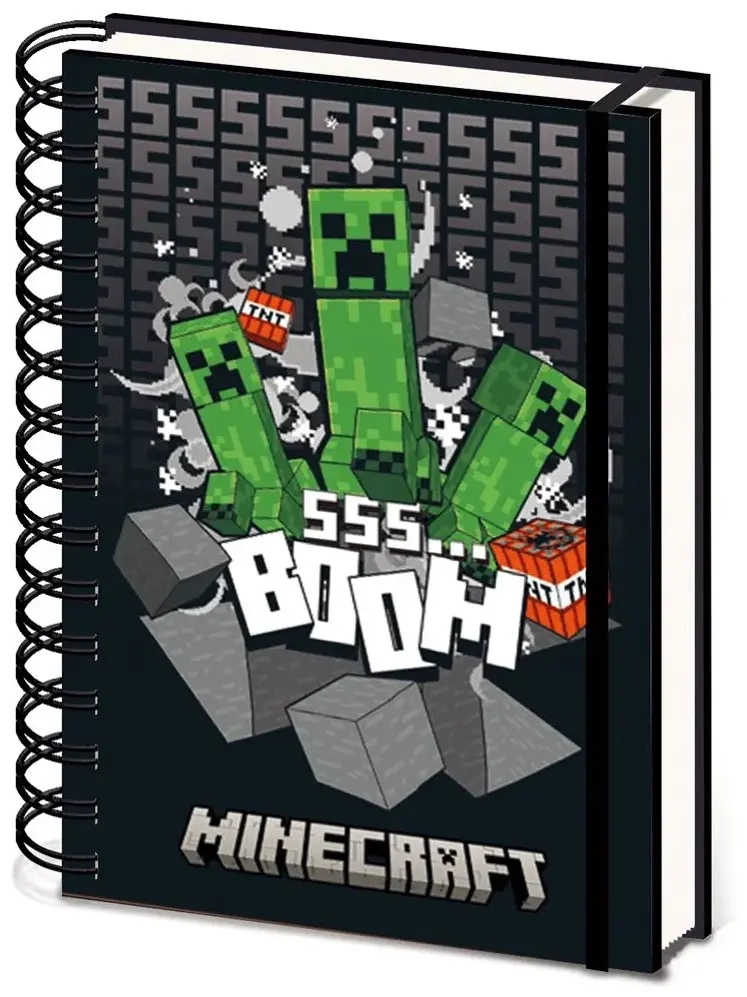 Minecraft (Boom) A5 3D Lencitular Notebook