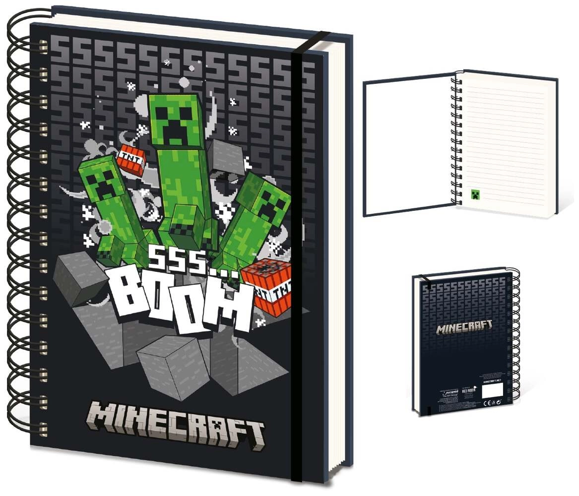 Minecraft (Boom) A5 3D Lencitular Notebook