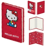 Hello Kitty (Apple) A5 Plush Notebook Casebound