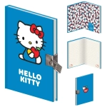 Hello Kitty (Favourite Apple) A5 Prem. Lockable Notebook