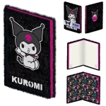 Kuromi (Rock Out) A5 Plush Notebook Casebound