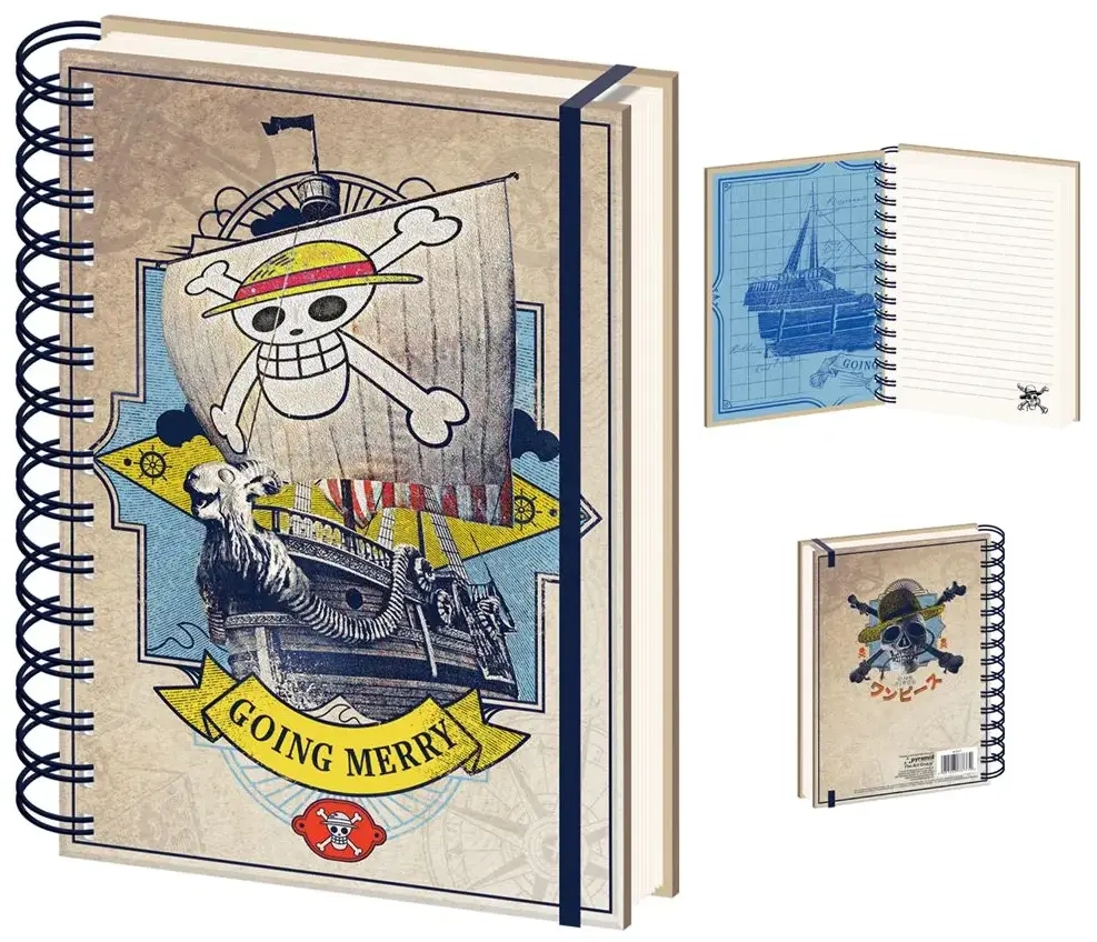 One Piece Live Action (Going Merry) A5 Wiro Notebook
