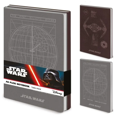 Star Wars (Empire) A6 Flexi Notebook Twin Pack