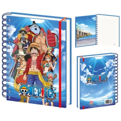 One Piece Anime (Crew) A5 Wiro Notebook
