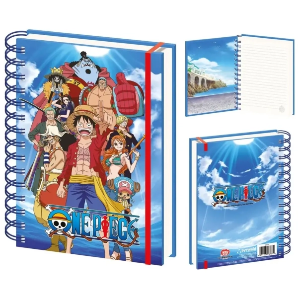 One Piece Anime (Crew) A5 Wiro Notebook