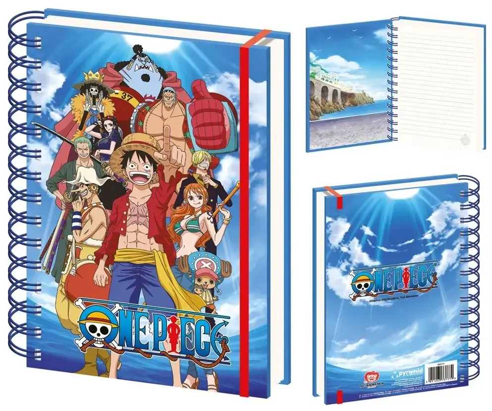 One Piece Anime (Crew) A5 Wiro Notebook