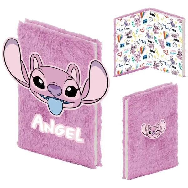 Lilo & Stitch (Angel) Plush Notebook