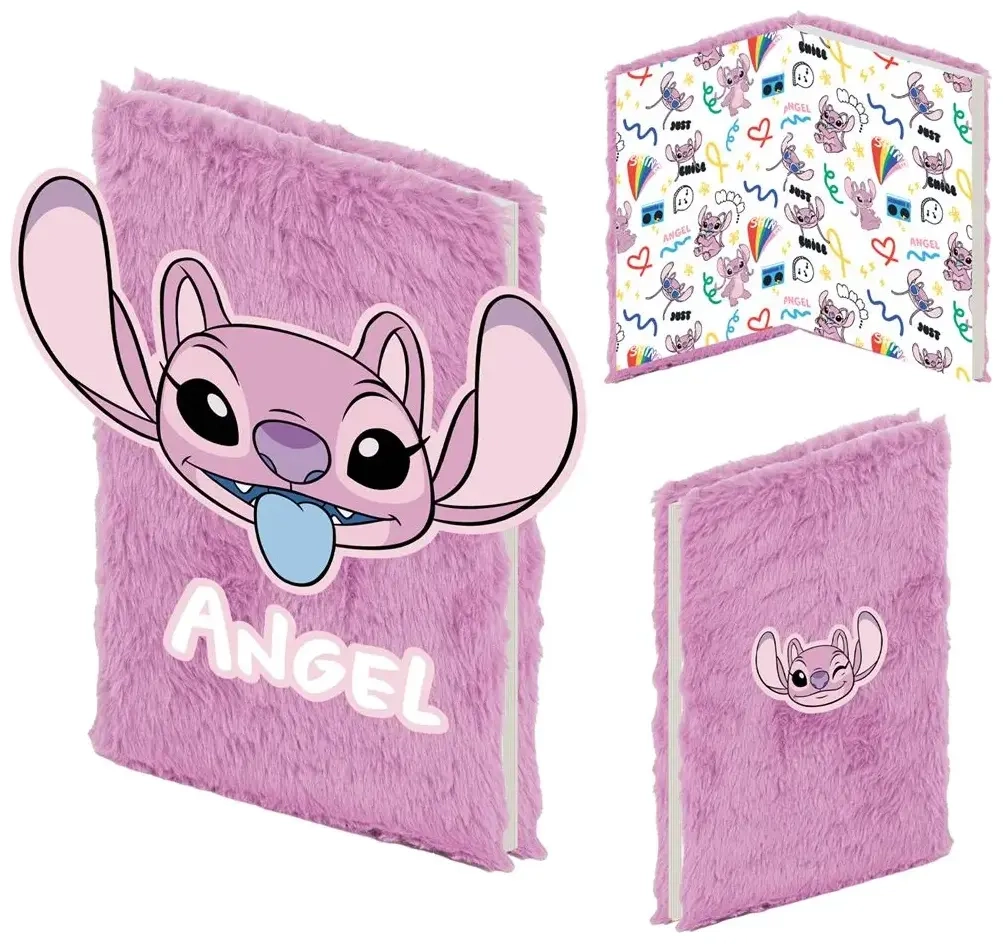 Lilo & Stitch (Angel) Plush Notebook