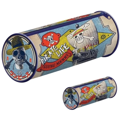 One Piece Live Action (Going Merry) Barrel Pencil Case