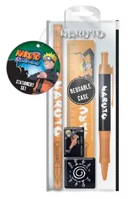 Naruto (Shippuden: Naruto Uzumaki) Stationery Set