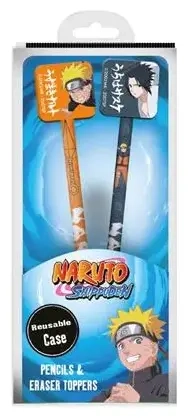 Naruto (Naturo & Sasuke) Pencils With Toppers
