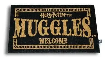 Muggles Welcome Doormat 60X40 Harry Potter