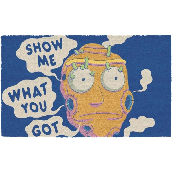 Show Me What You Got Doormat 60X40 Rick And Morty