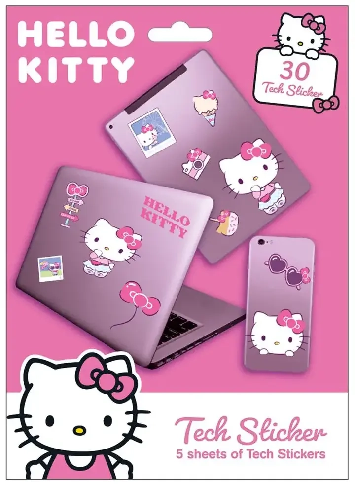 Hello Kitty (Luna Park) Tech Stickers