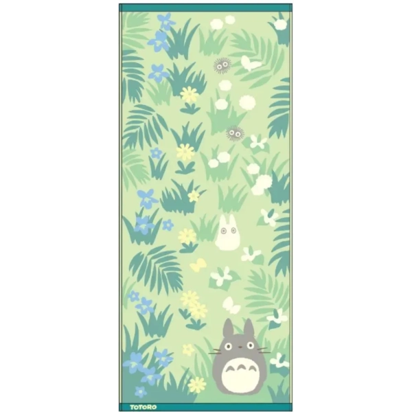 Towel Totoro & Butterfly 34x80 cm - My Neighbor Totoro