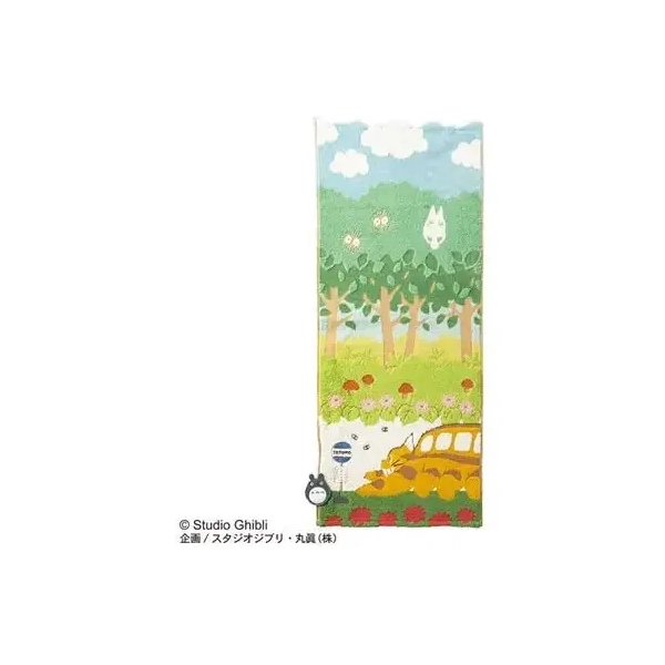 Towel Catbus on it's way 34x80 cm - My Neighbor Totoro