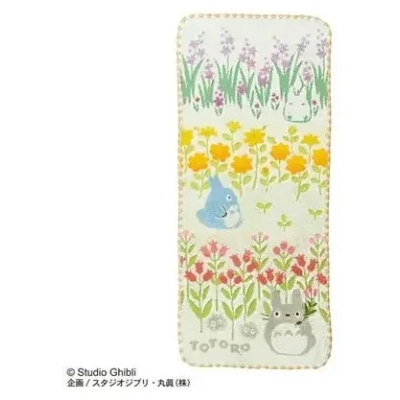 Towel Totoro Wild flowers 34x80 cm - My Neighbor Totoro