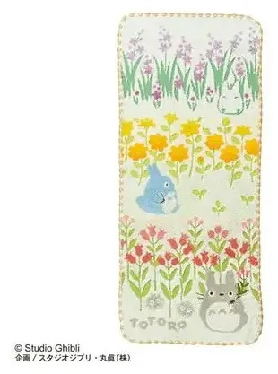 Towel Totoro Wild flowers 34x80 cm - My Neighbor Totoro
