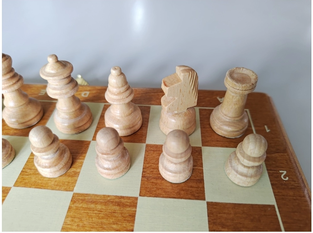 Reiseschach Bedruckt - 26.5cm (B-Qualität)