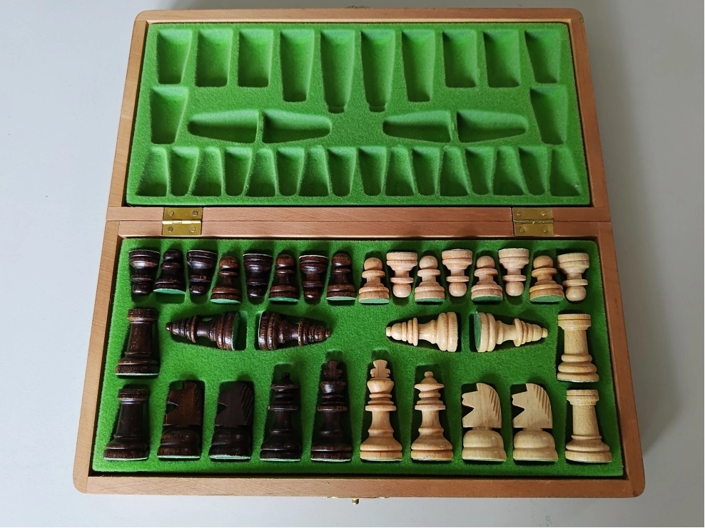 Reiseschach Bedruckt - 26.5cm (B-Qualität)
