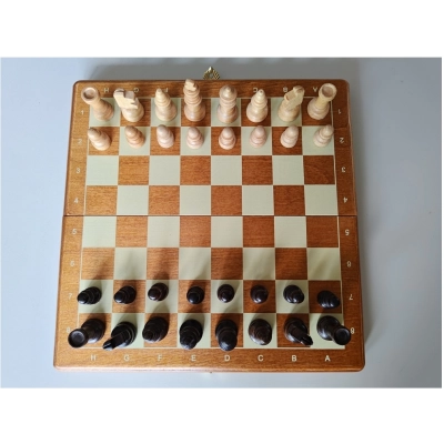 Reiseschach Bedruckt - 26.5cm (B-Qualität)