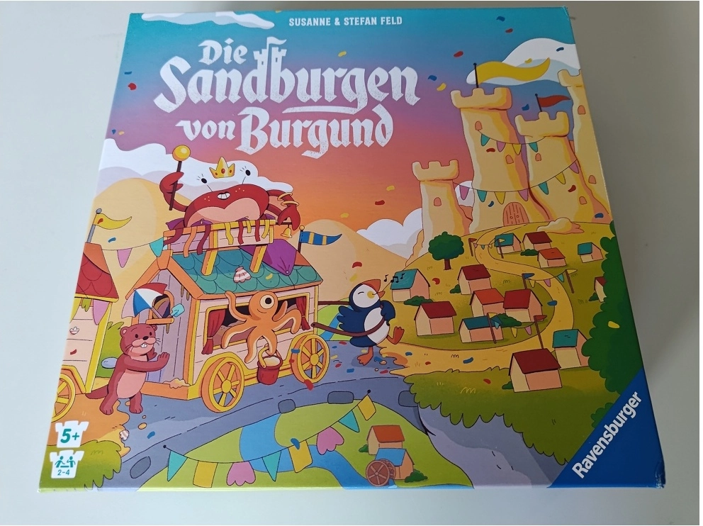 Die Sandburgen von Burgund (Leicht defekete Verpackung)